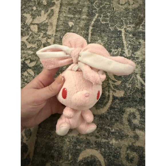 Gloomy Bear Rabbit Purpose Bunny Plush Toy CHAX Pink 7" Japan - Picture 5 of 5